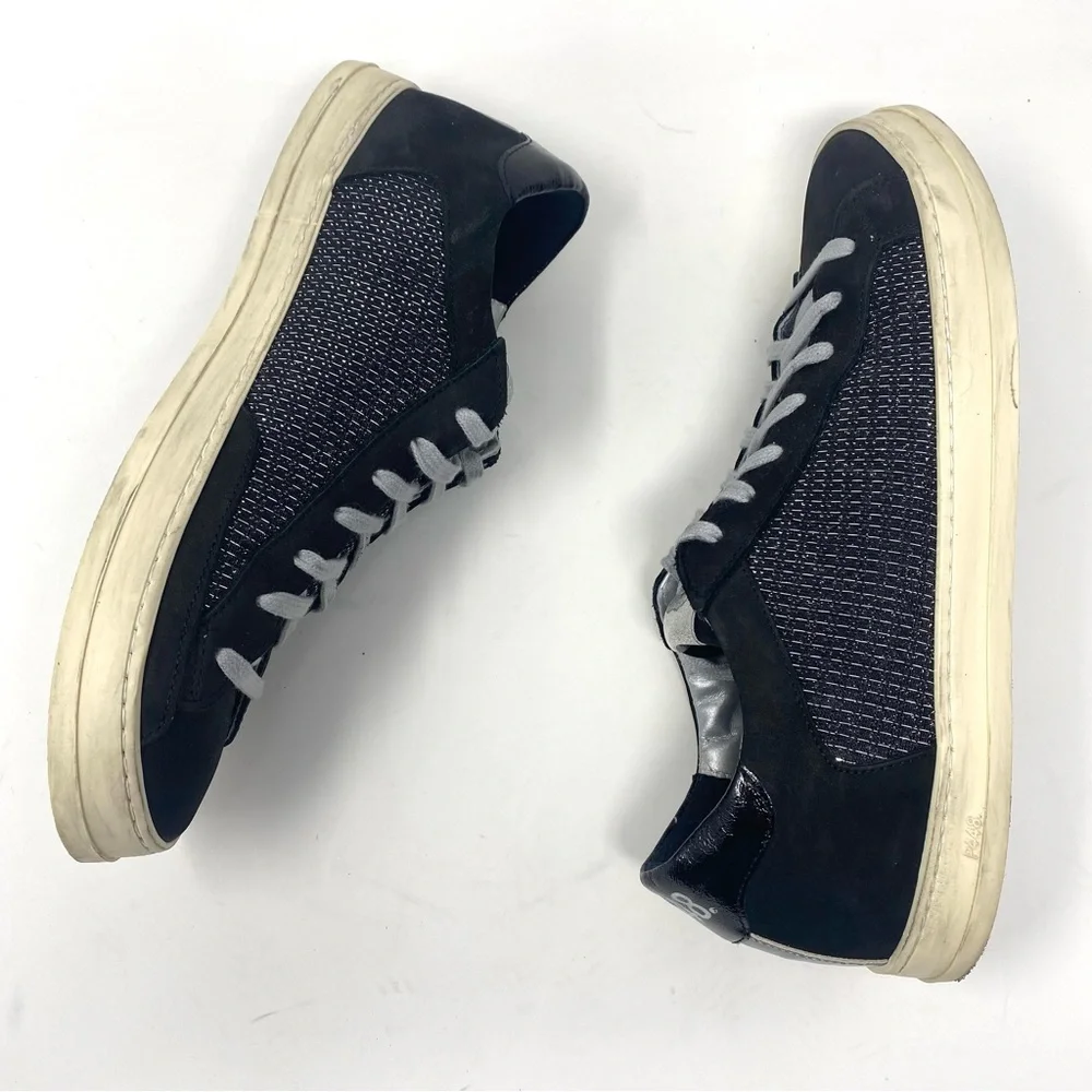 P448 John Sneakers in Blitz Leather and Metallic - Picture 2 of 12